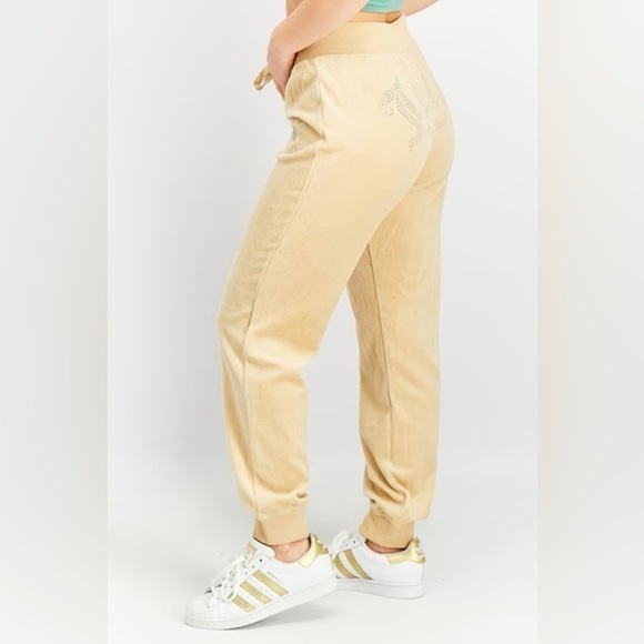 Forever 21 x Juicy Couture Rhinestone Velour Joggers​ - Picture 4 of 13
